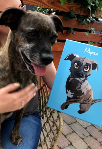 Cartoon Stil | Haustier-/ Hundeporträt photo review